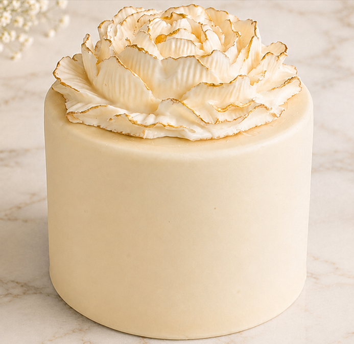 Signature Ivory Keepsake Cake™ | Luxury White Chocolate Crisp Cake Gift