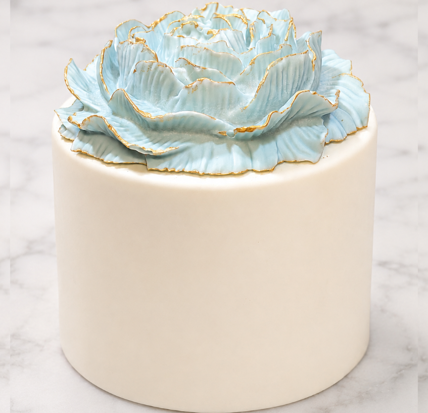 Vintage Blue Keepsake Cake™ | Gourmet Crisp Cake Gift
