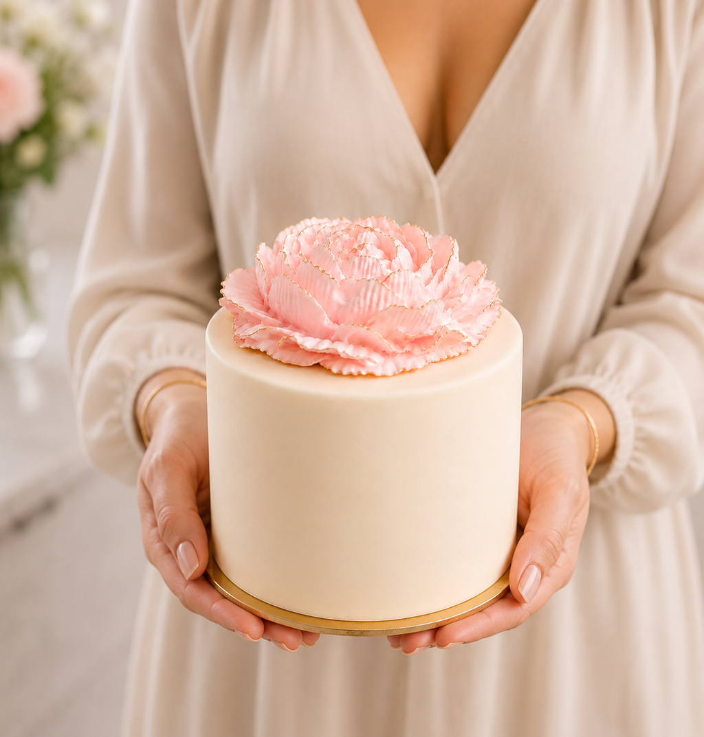 Blush Bloom Keepsake Cake™ | Gourmet Crisp Cake Gift