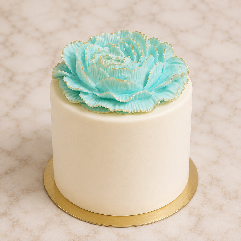Ocean Mist Keepsake Cake™ | Luxury White Chocolate Crisp Cake Gift