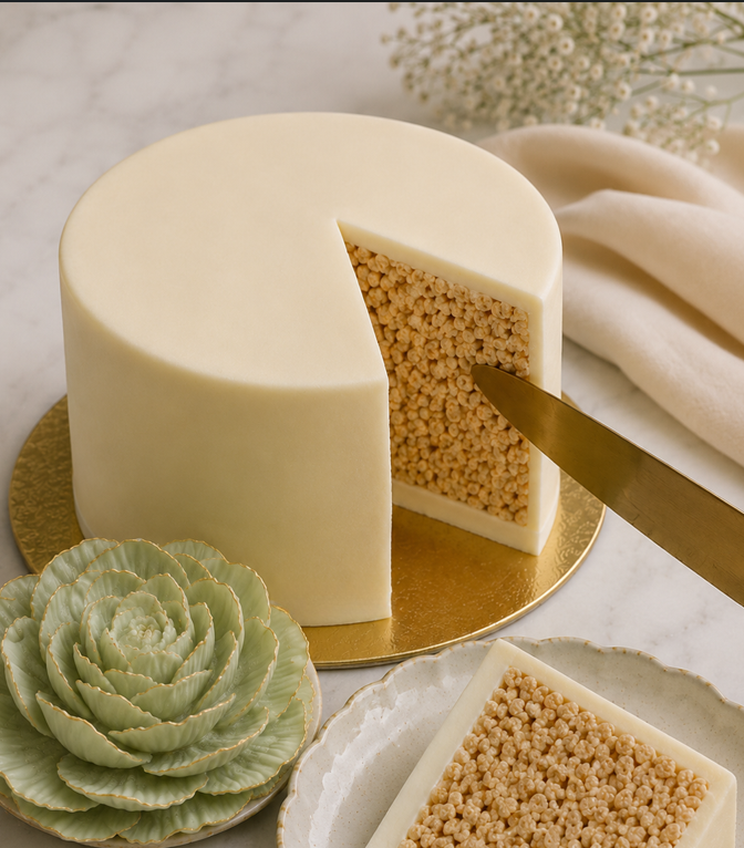 Vintage Blue Keepsake Cake™ | Gourmet Crisp Cake Gift