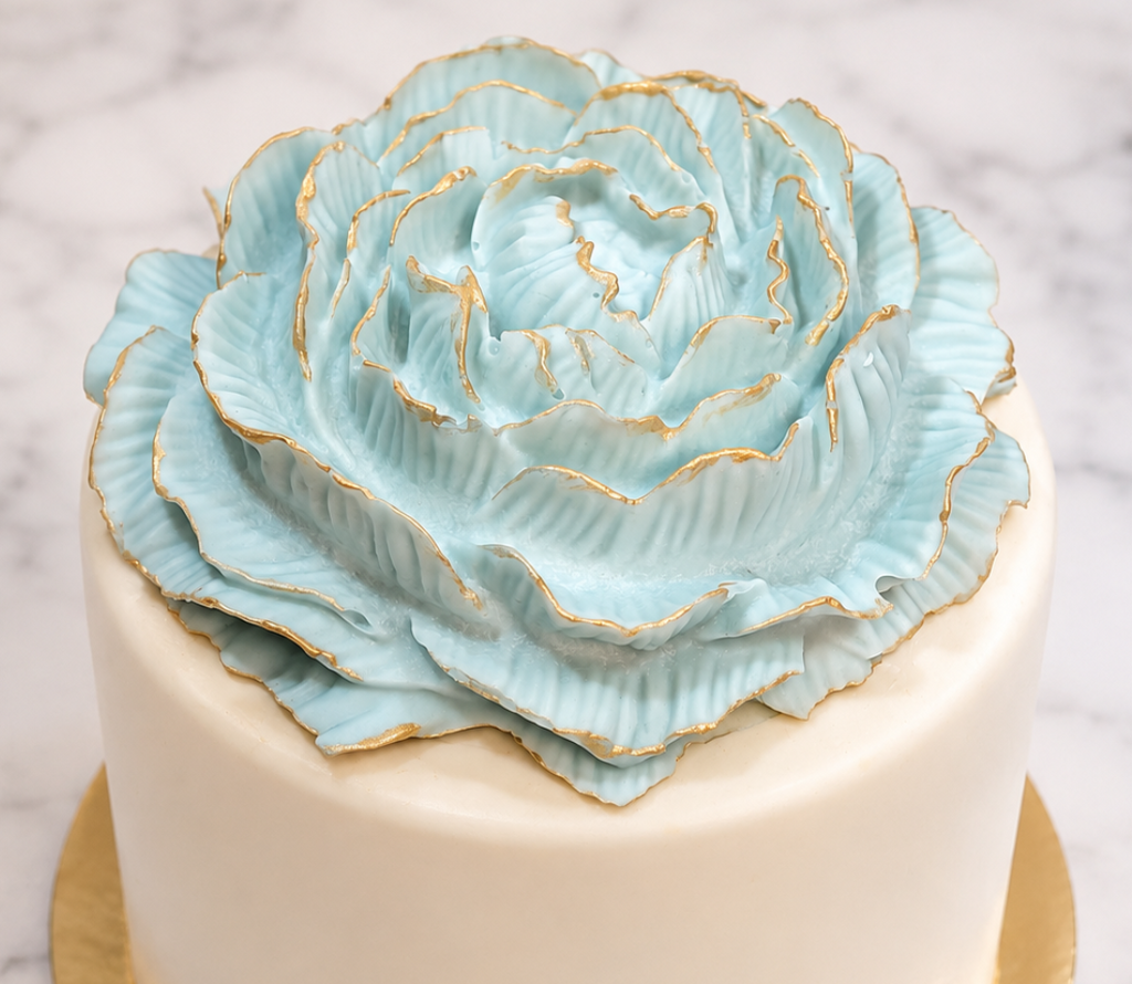 Vintage Blue Keepsake Cake™ | Gourmet Crisp Cake Gift