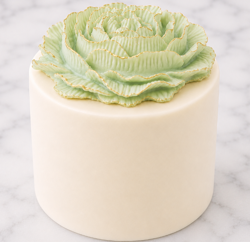 Succulent Sage Keepsake Cake™ | Gourmet Crisp Cake Gift